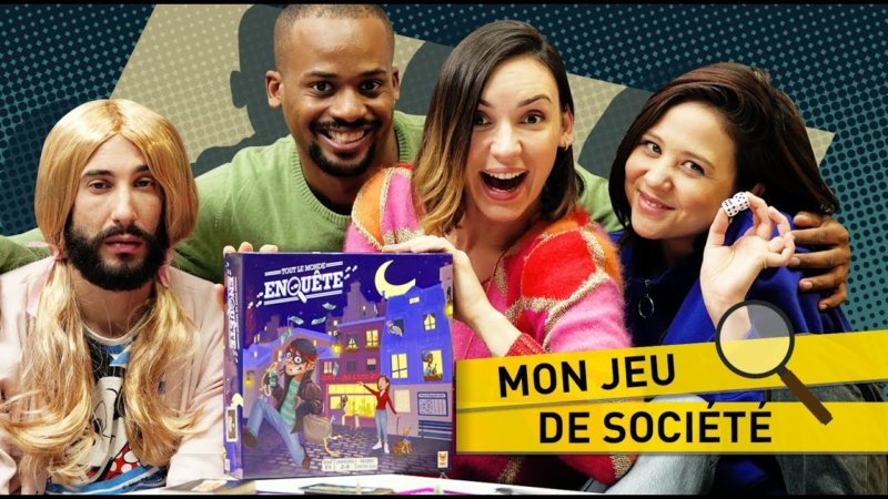 TOUT LE MONDE ENQU??TE ( mon jeu de soci?�t?� ) �?? INTHEFAME
