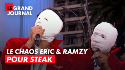 Éric et Ramzy pour "Steak" : du grand n&rsquo;importe quoi en direct face à Diam&rsquo;s ! 😂​ | Le Grand Journal
